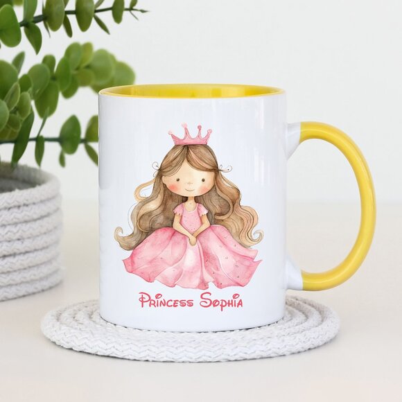 Princess Cup, Girls Gift, Kids Personalized Gifts - Picture 1 of 1